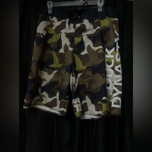 Duck Dynasty Men's Camouflage Swim Trunks
